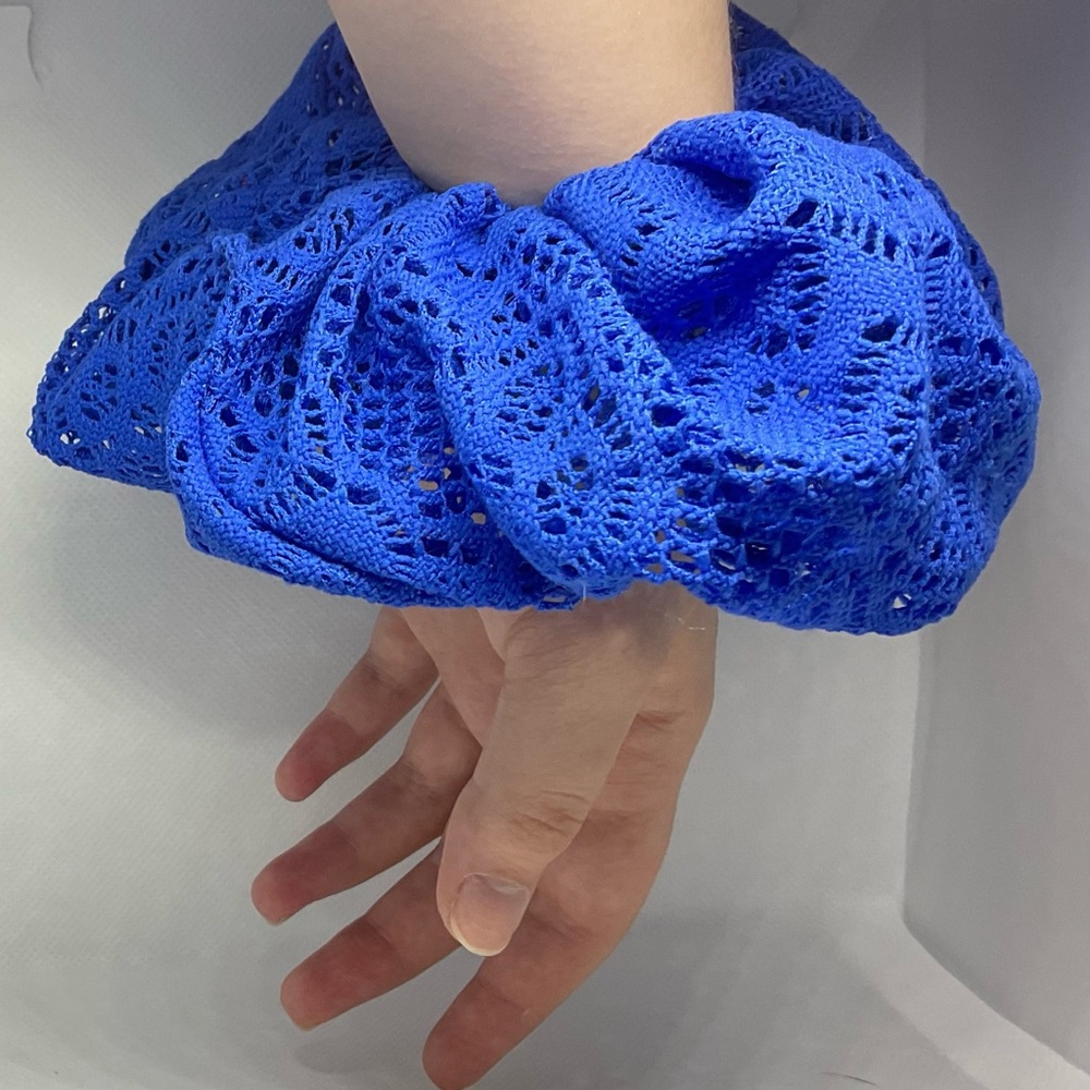 Fluffy Lace Scrunchies